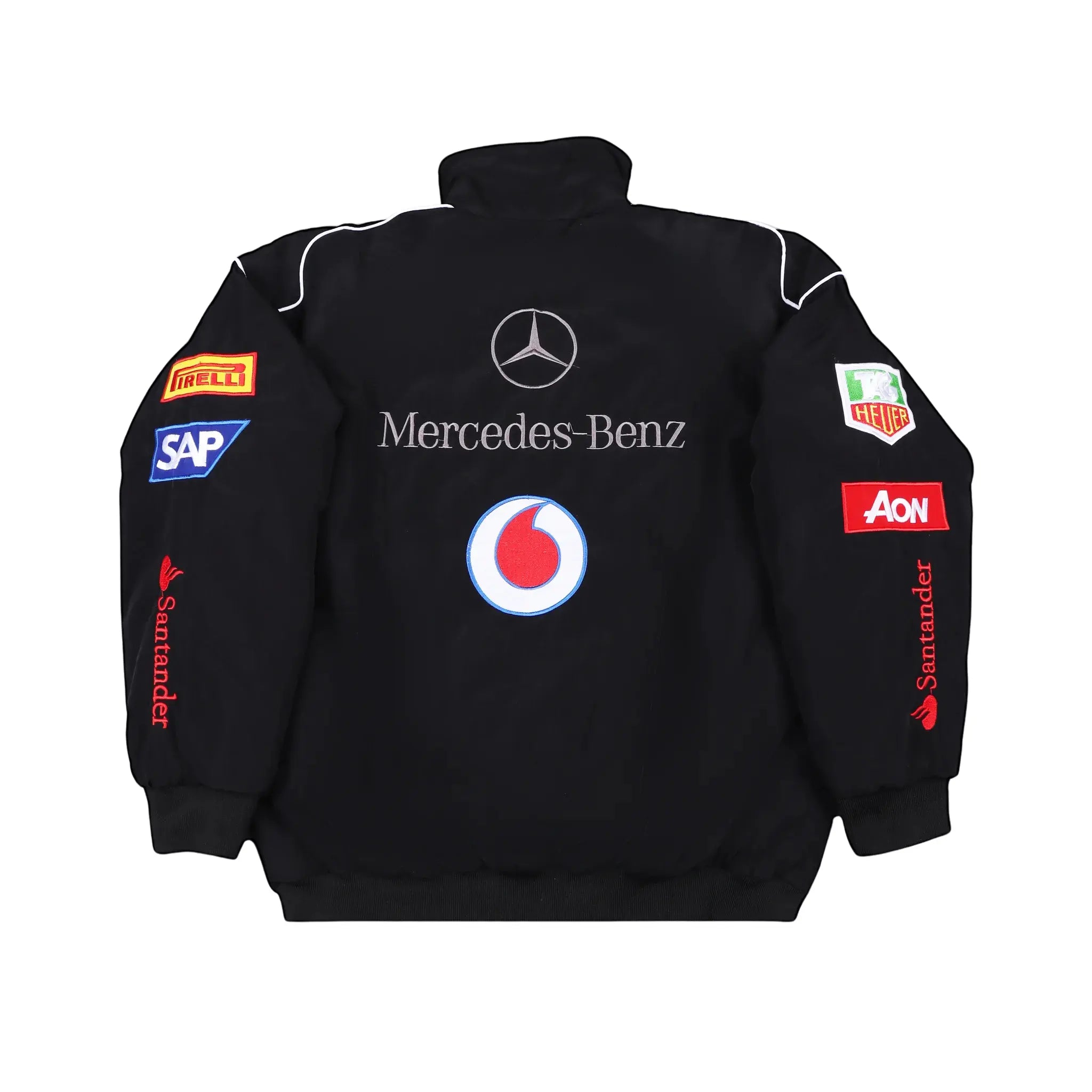 Black Mercedes Vintage Racing Jacket