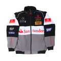Grey Mercedes Vintage Racing Jacket