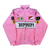 Pink Ferrari Vintage Racing Jacket