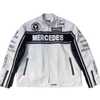 Mercedes Leather Vintage Racing Jacket