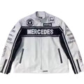Mercedes Leather Vintage Racing Jacket
