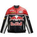 Red Bull Racing Vintage Leather Jacket