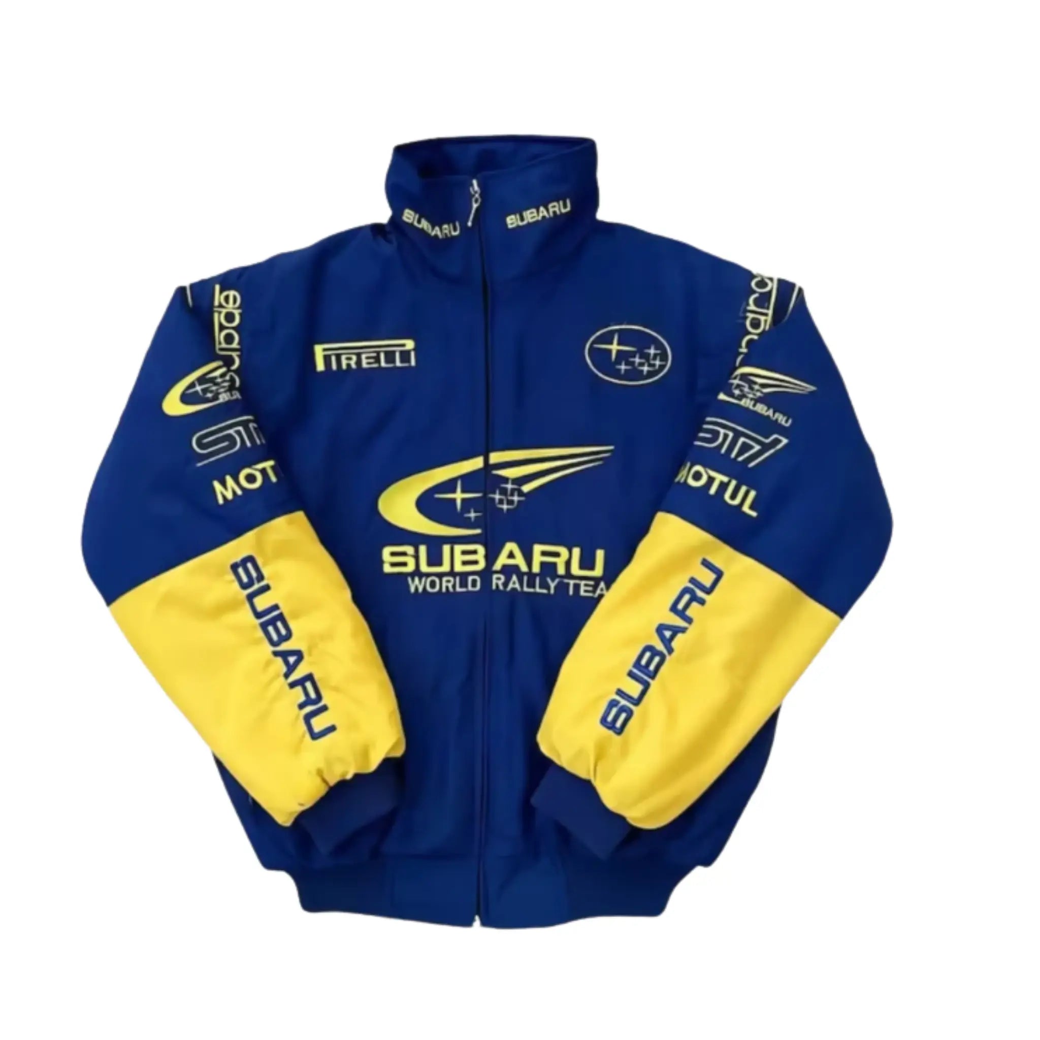 Blue Subaru Vintage Racing Jacket
